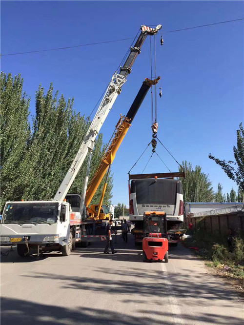 张北县港口集装箱搬运案例